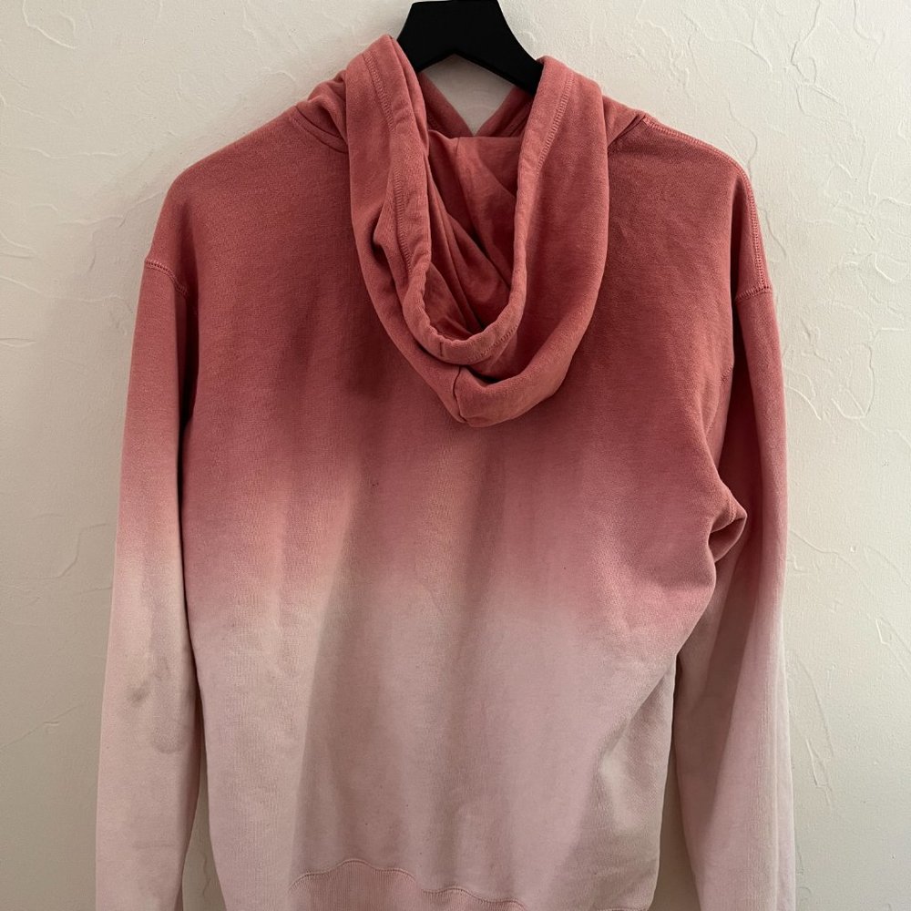 Ombre Red and Pink Gradient Unisex Hollister Sweatshirt - Picture 2 of 2